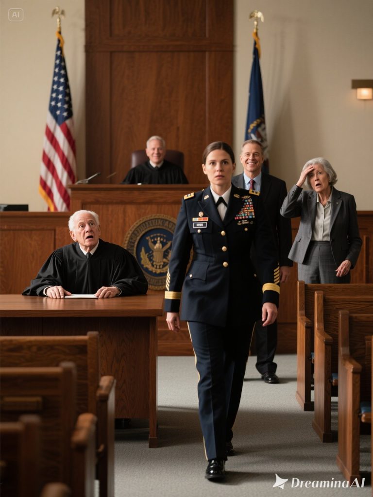 I Walked Into Court in My SEAL Uniform, My Father Chuckled, My Mother Shook Her Head, but the Judge…