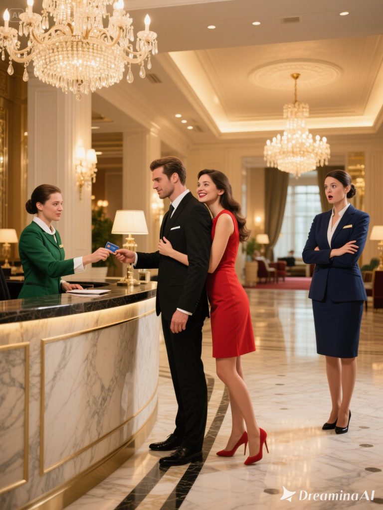 He takes his lover to a 5-star hotel, but is sh0cked when his wife walks in as the NEW owner.