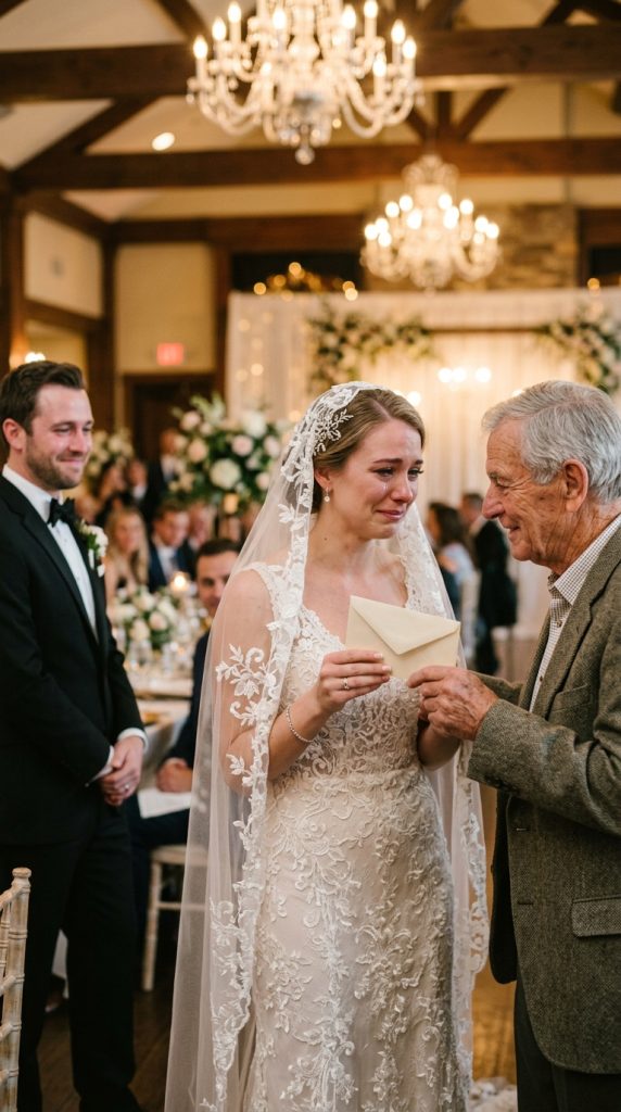 They Mocked a Poor Father’s Wedding Gift — Just a Simple Envelope — Until They Discovered What Was Inside