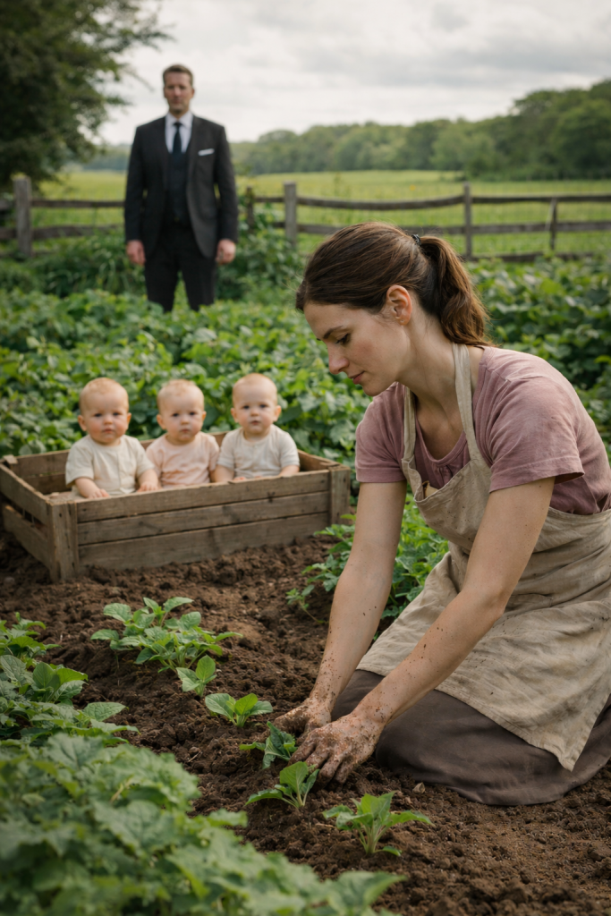 He Walked Away to Chase Fortune, Leaving Behind the Woman Who Helped Him Rise From Nothing. Two Years Later, He Returned—and Froze When He Saw Her in the Fields With Three Children Who Changed Everything