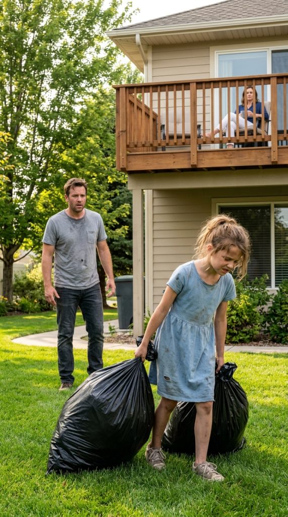 I Never Left Because I Was Tired of You: The Day I Came Home Early and Found My Daughter Dragging Garbage Bags While My Wife Laughed on the Balcony