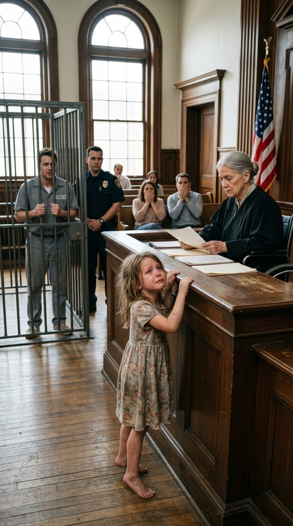 “YOUR HONOR, IF YOU LET MY DAD COME HOME, I’LL HELP YOUR LEGS FEEL BETTER” — A SIX-YEAR-OLD GIRL STOPPED A FELONY TRIAL, AND WHAT HAPPENED NEXT CHANGED EVERYTHING