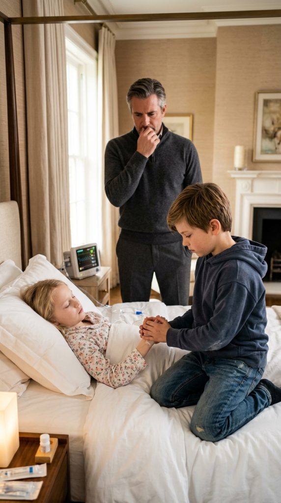 A HOMELESS BOY WALKED INTO A MILLIONAIRE’S MANSION — AND DID WHAT DOCTORS COULDN’T… REVEALING A HIDDEN INHERITANCE