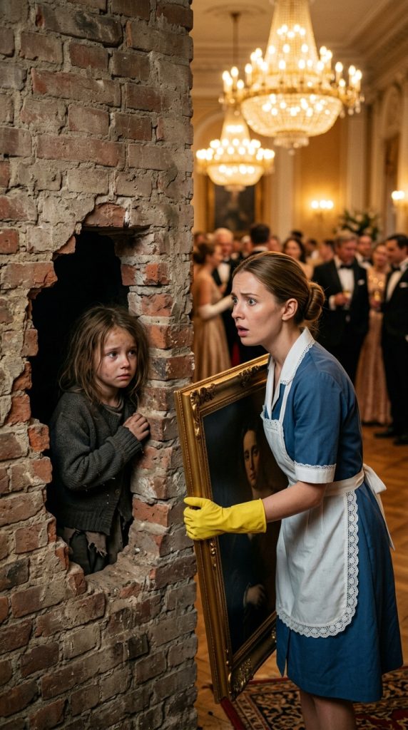 The Housekeeper Hears a Child Cry—and Discovers the Billionaire’s New Wife’s Secret Behind a Hidden Wall