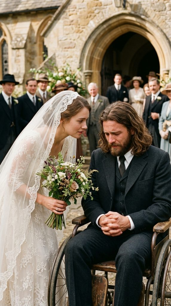Her father sold her to a billionaire in a wheelchair—but on their wedding night, she uncovered the family’s terrifying secret