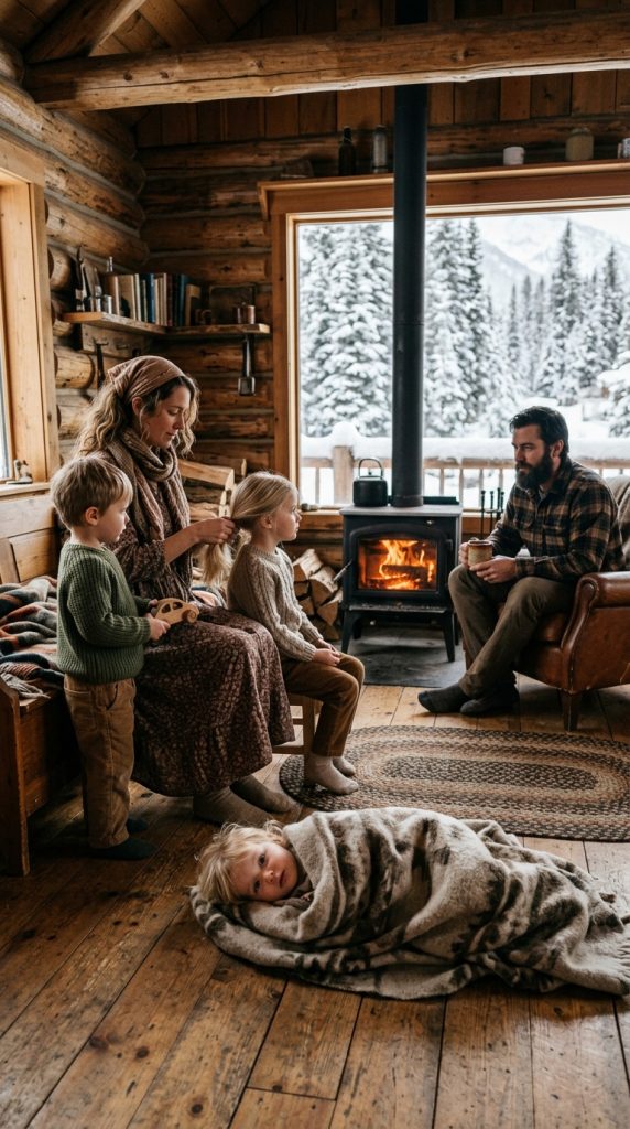 She Fled to a Widower’s Mountain Home to Escape Being Sold — What Happened in the First Week Shocked the Entire Town