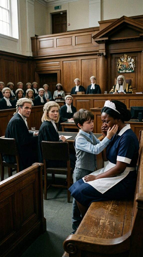 MAID ACCUSED BY BILLIONAIRE WENT TO COURT WITHOUT LAWYER — UNTIL HIS SON APPEARED AND EXPOSED THIS