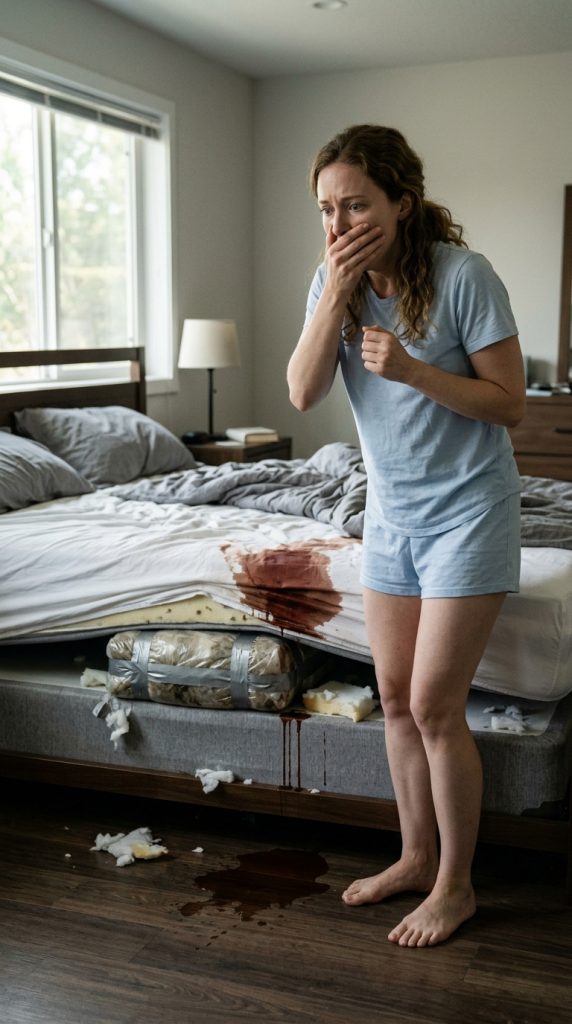 FOR THREE MONTHS, I SMELLED SOMETHING ROTTING BESIDE MY HUSBAND—BUT HE SWORE NOTHING WAS THERE