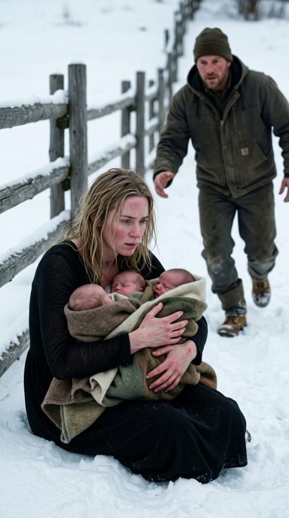 A MILLIONAIRE DISCOVERED A MOTHER AND HER NEWBORN TRIPLETS LEFT TO DIE IN THE FROZEN PLAINS — WHAT HE DID NEXT CHANGED EVERYTHING