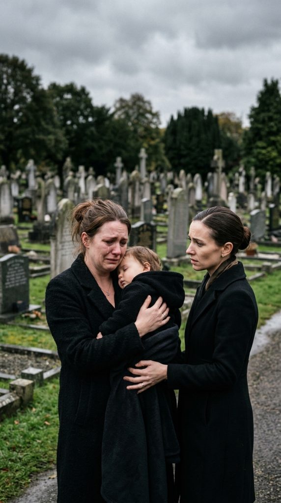 AT MY MOTHER’S FUNERAL, A STRANGER PLACED A BABY IN MY ARMS AND WHISPERED, ‘SHE WANTED YOU TO HAVE HIM’—MY LIFE CHANGED FOREVER THAT DAY