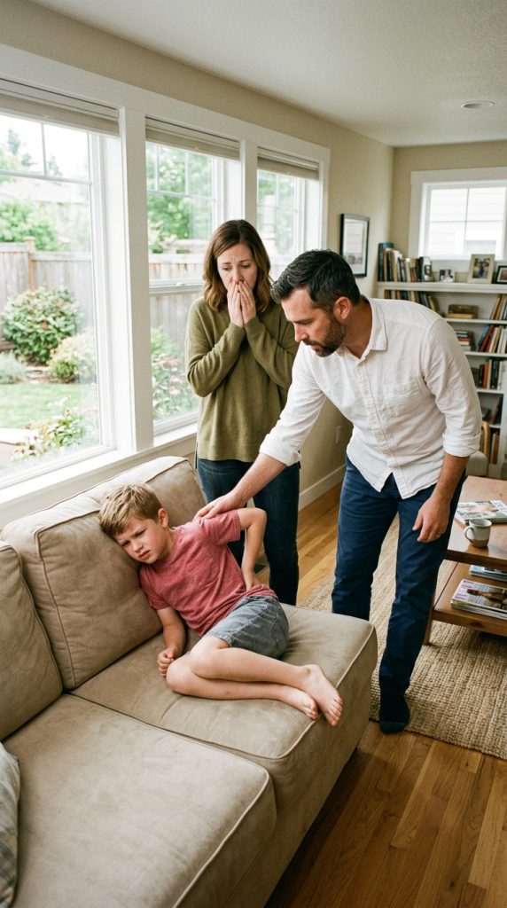 DIVORCED FATHER PICKS UP HIS SON AND DISCOVERS PAINFUL SECRET AFTER CHILD’S TEARFUL CONFESSION AT HOME