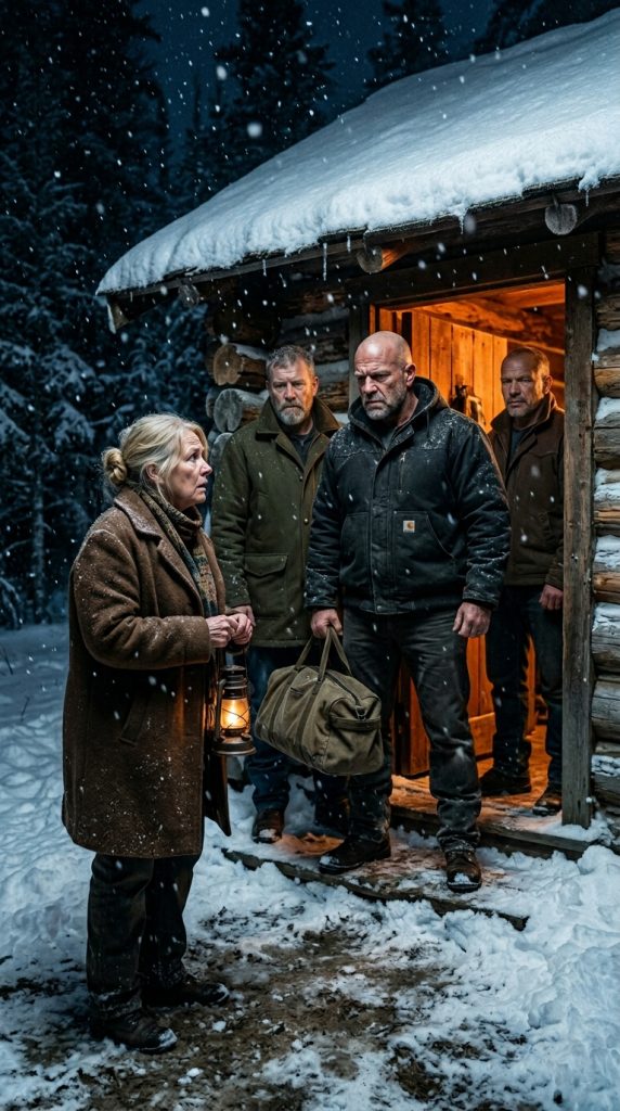 SHE SHELTERED FOUR STRANGERS FROM THE STORM — BY DAWN, THE VILLAGE LEARNED THEY HAD CHOSEN THE WRONG HOUSE