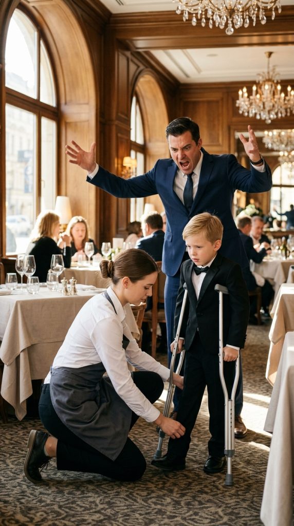 THE TOP DOCTORS LOST ALL HOPE FOR HIS SON—BUT A MODEST WAITRESS CREATED A MIRACLE. WHAT THE BILLIONAIRE LEARNED ABOUT HER PAST SHOOK HIM TO THE CORE.