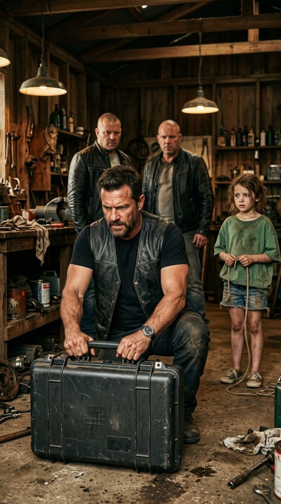 SHE DRAGGED A GUITAR CASE INTO A BIKER GARAGE—BUT WHAT THEY FOUND INSIDE FORCED THEM TO CHOOSE BETWEEN MERCY AND VIOLENCE