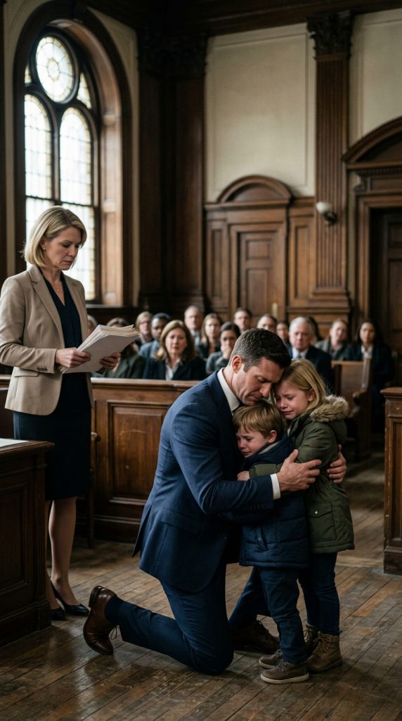 AFTER FIFTEEN YEARS OF RAISING THREE CHILDREN, A DNA TEST AND A COURTROOM REVELATION CHANGED EVERYTHING HE THOUGHT HE KNEW
