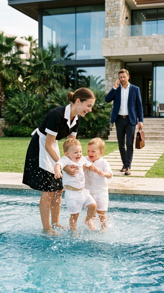 NO ONE HAD EVER HEARD THE MILLIONAIRE’S TWINS LAUGH.