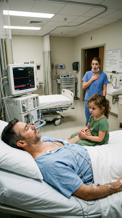 A SIX-YEAR-OLD JANITOR’S DAUGHTER ENTERS AN ICU, SITS BY AN UNCONSCIOUS MILLIONAIRE—AND HIS MONITORS RESPOND ONLY TO HER VOICE AND SONG.