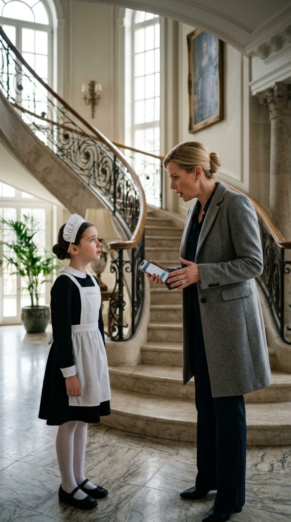 After 15 years abroad, I returned home to find my daughter working as a maid in her own mansion. One call to my lawyer changed everything.