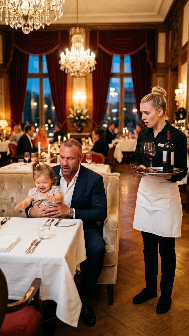 MAFIA BOSS’S SILENT DAUGHTER SPEAKS ONE WORD—POINTING AT A WAITRESS AND SHATTERING HIS WORLD FOREVER