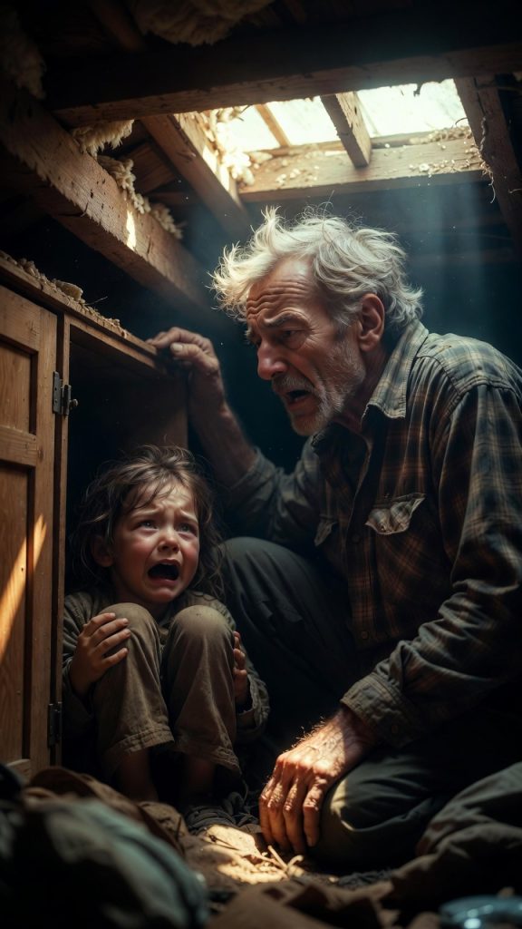 “PLEASE… I WAS QUIET, I PROMISE” — I OPENED A HIDDEN CABINET IN MY SON’S HOUSE AND FOUND THE GRANDDAUGHTER HE TRIED TO ERASE