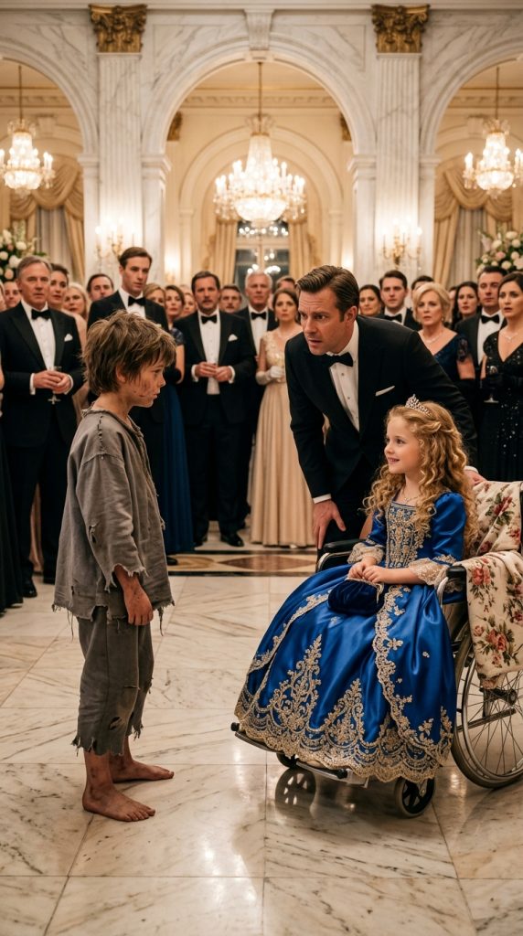 “‘Let Me Dance With Your Daughter… And I’ll Make Her Walk Again,’ Said A Beggar Boy No One Believed—Until One Impossible Moment Changed Everything.”