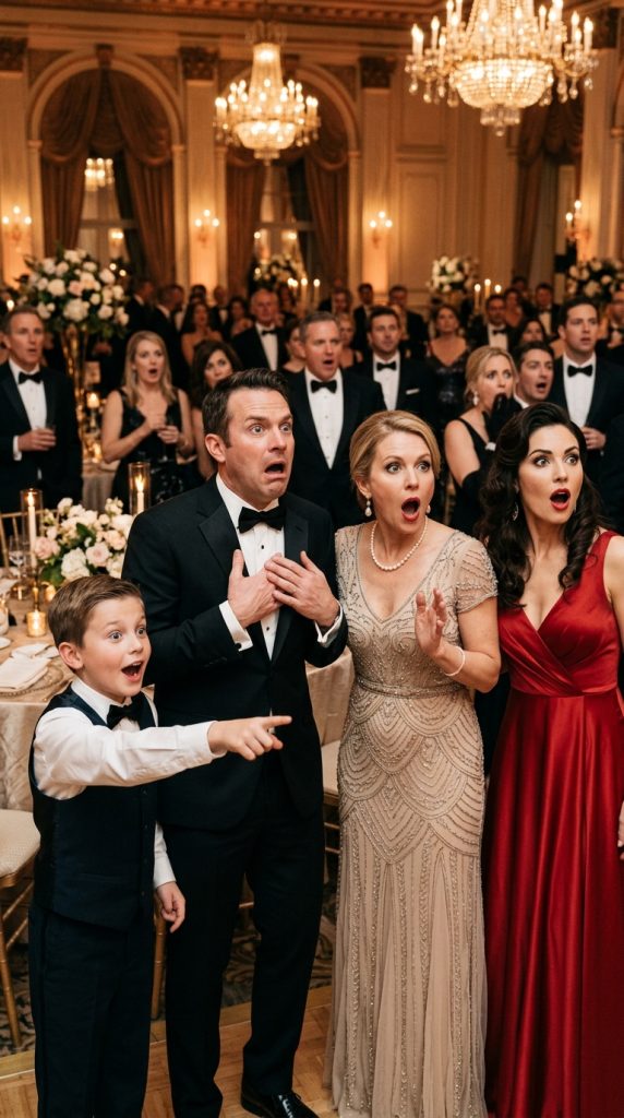 AT HER HUSBAND’S BIRTHDAY PARTY, THEIR SON WHISPERED, “MOM… I SAW DAD KISS THAT WOMAN.” IN THAT MOMENT, EVERYTHING CHANGED.