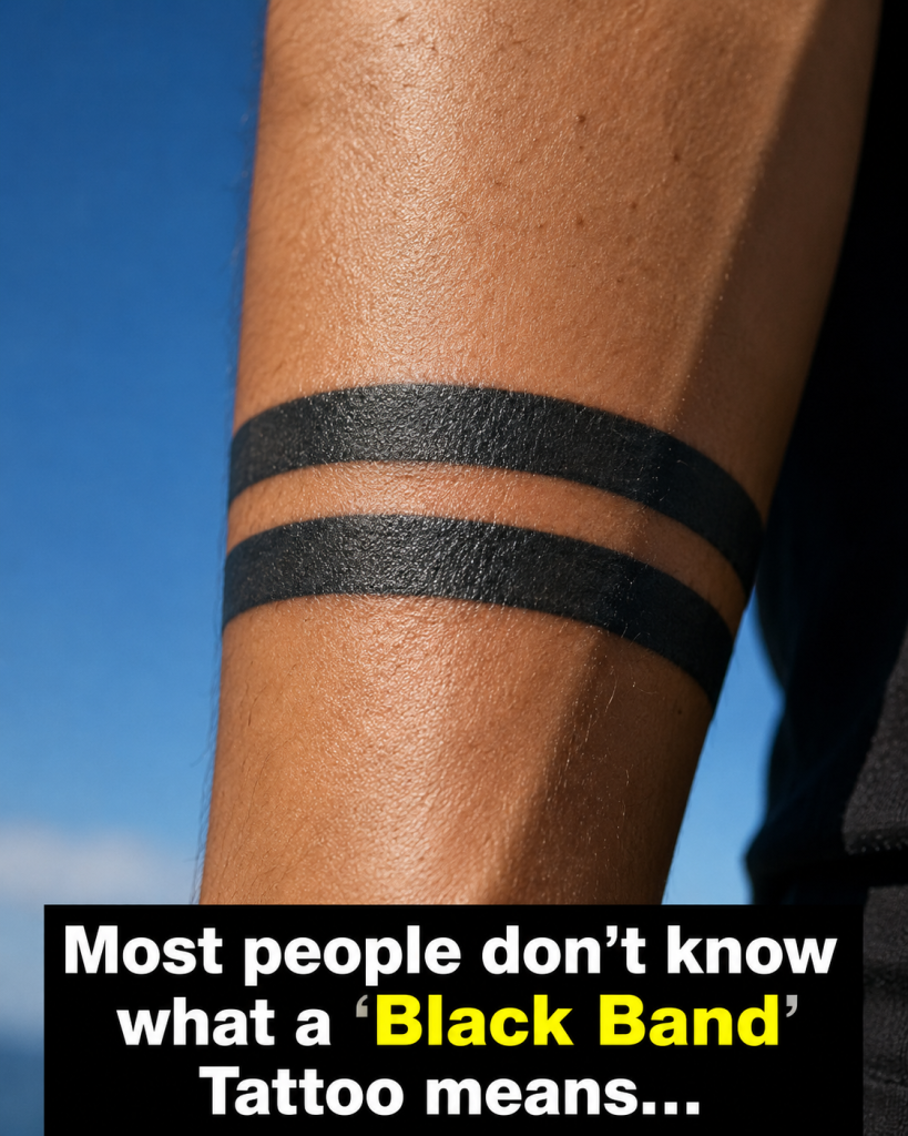 The Meaning Behind the “Black Band” Tattoo Explained