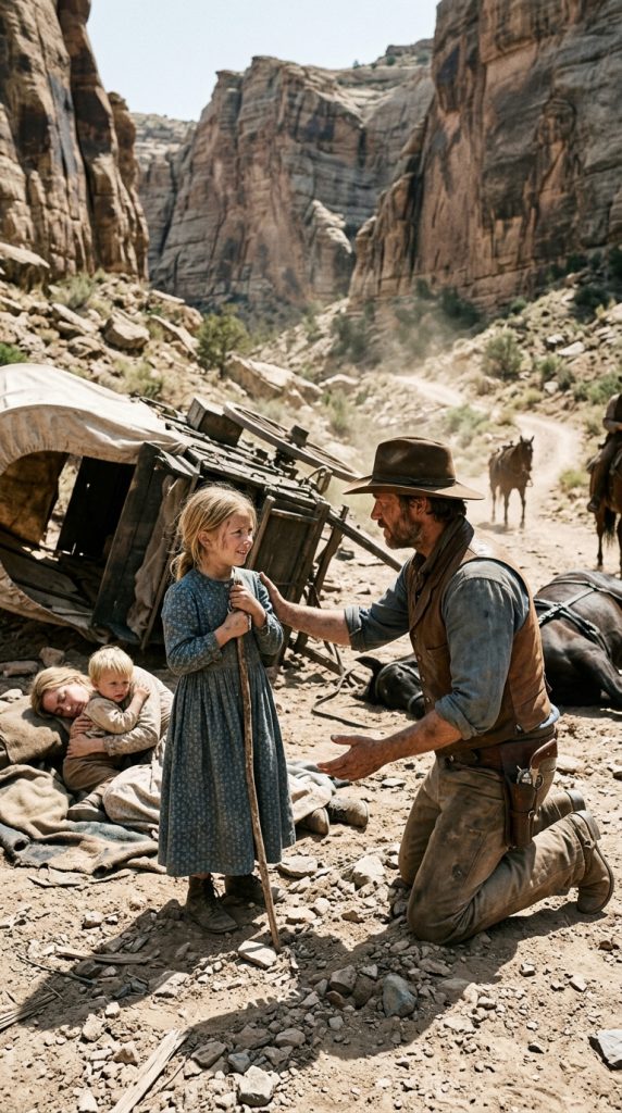 “HE FOUND A LITTLE GIRL ALONE AND DESPERATE, AND HIS HEART COULDN’T WALK AWAY.”