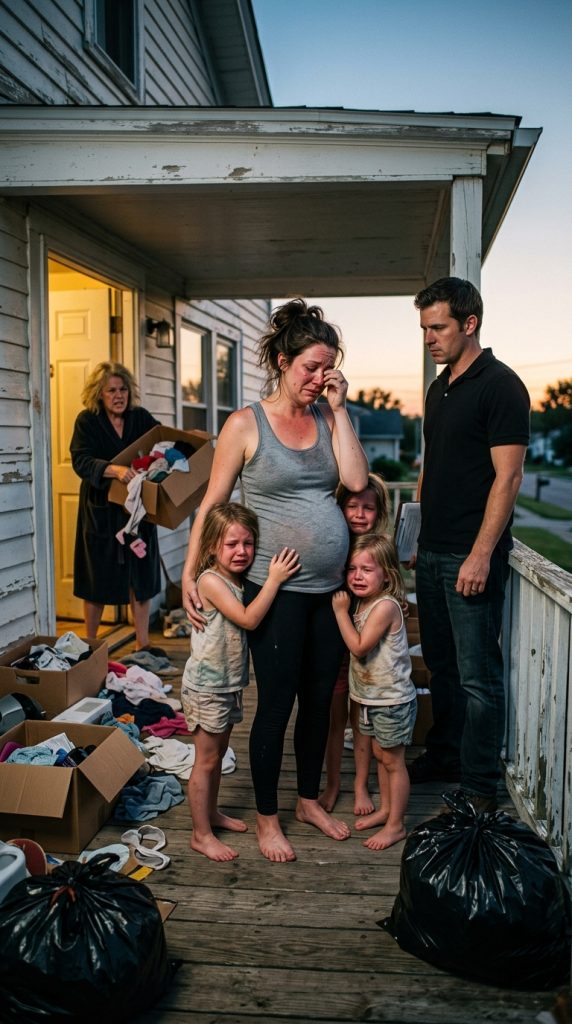 My mother-in-law threatened to throw me and my three daughters out if I didn’t give birth to a boy — while my husband smirked and asked when we were leaving