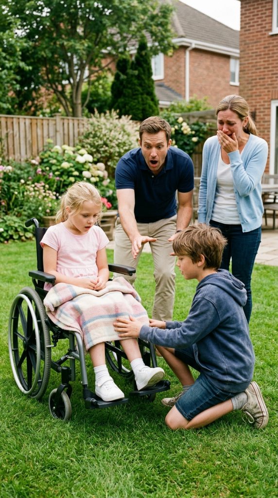 A Father Tried To Stop A Poor Boy From Touching His Daughter’s Legs—Then Her Toes Suddenly Moved For The First Time
