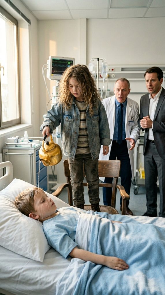 The millionaire’s son was given five days to live… Then a poor girl sprinkled him with “strange water”