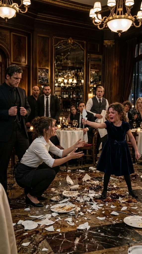 Everyone Said the Billionaire Mob Boss’s Daughter Was Evil… AND NO ONE COULD HANDLE HER—Until a Broke Waitress Heard What She Whispered Under the Table… Then She did the impossible