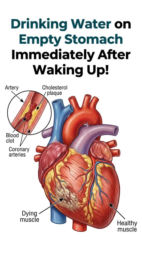DID YOU KNOW THAT DRINKING WATER ON AN EMPTY STOMACH COULD BE…