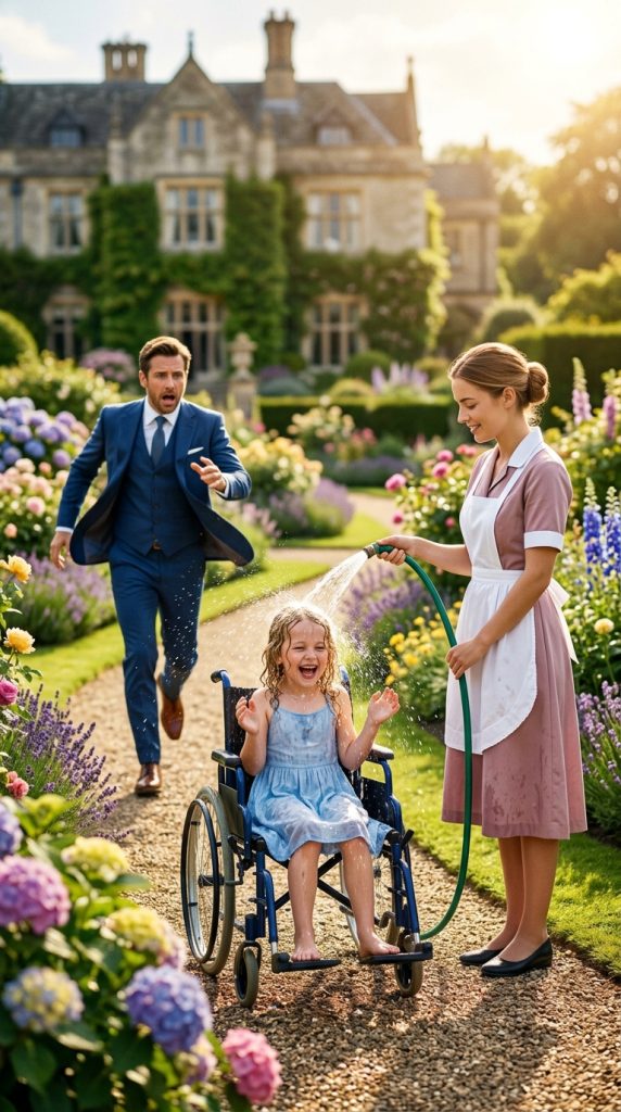“I’ll Wash Your Daughter… and She Was Walking Again” – The Conclusion Shocked the Billionaire