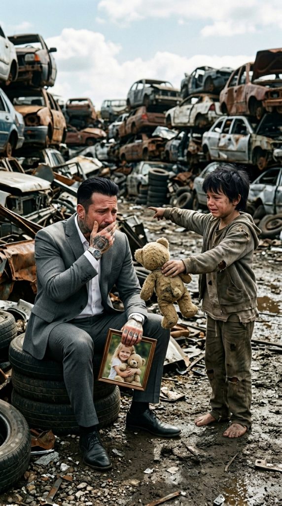 THE MAFIA BOSS WAS ON HIS KNEES CRYING FOR HIS MISSING DAUGHTER—THEN A HOMELESS BOY WHISPERED, “SHE’S IN THE DUMP”