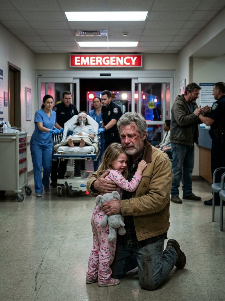 My 6-Year-Old Granddaughter Called Me At Midnight In Panic… “Mommy Says The Baby Is Coming!” Then She Whispered, “Daddy Hurt Mommy And Left.”