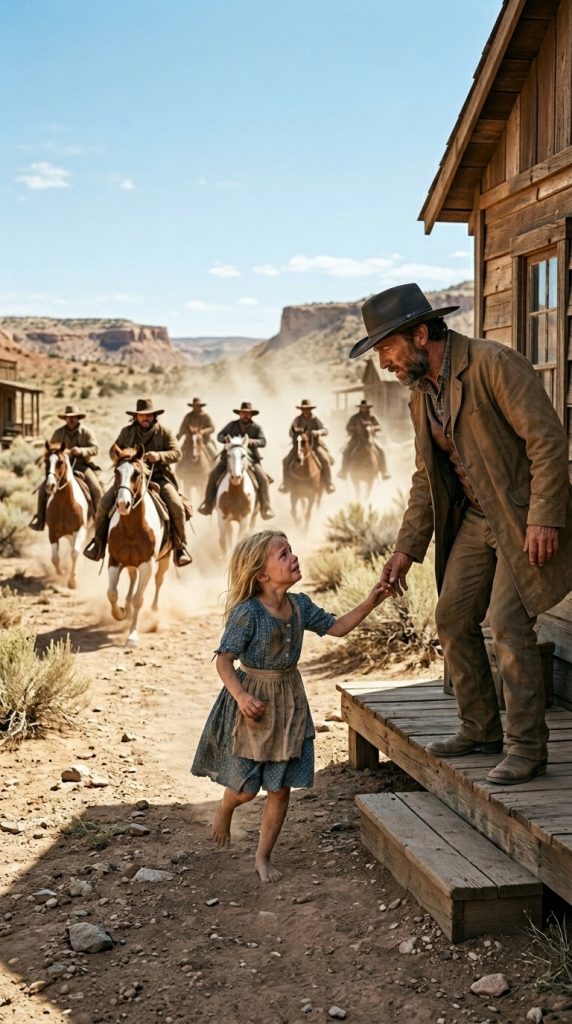 The Rancher Saw an Apache Girl Fleeing Across His Lands… Then Armed Riders Burst Out of the Dust.