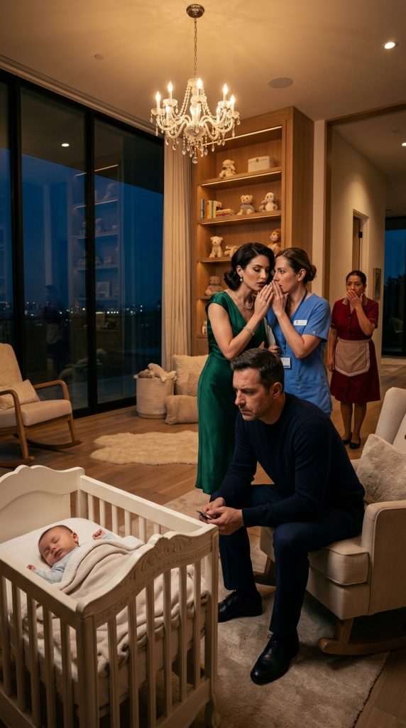 A Billionaire Trusted His Elegant Fiancée With His Sick Baby Son… Until A Housekeeper Overheard One Whisper About the Baby’s Bottle.