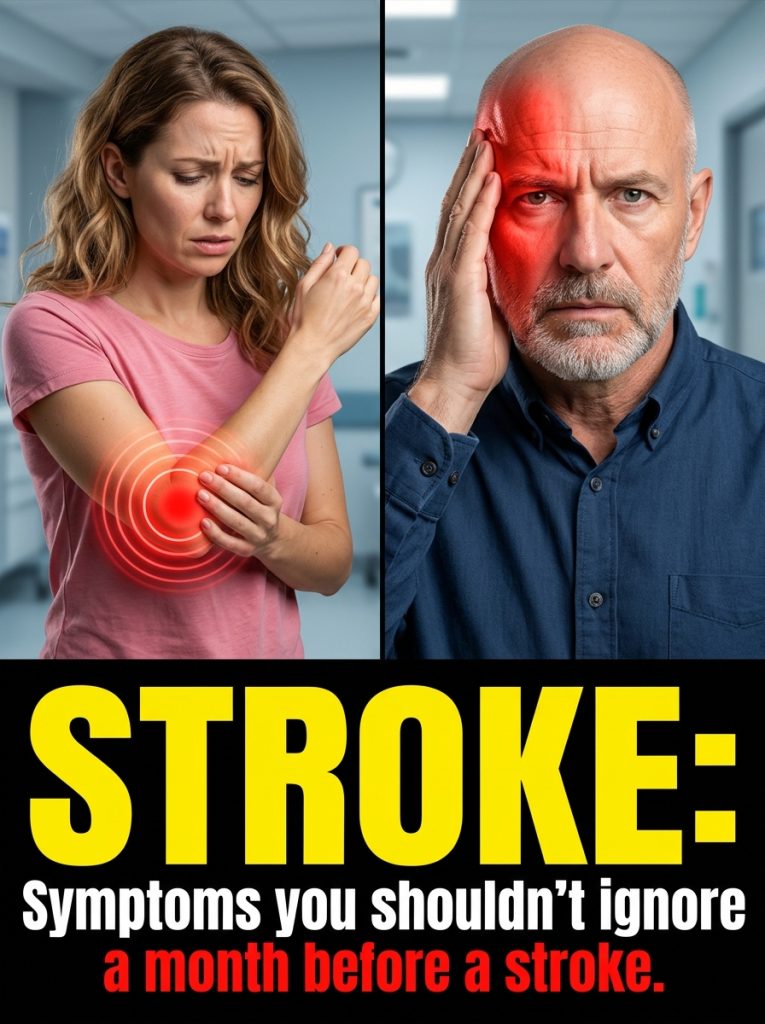 ONE MONTH BEFORE A STROKE, YOUR BODY MAY SEND THESE WARNING SIGNS — AND THEY CAN BE DIFFERENT FOR MEN AND WOMEN