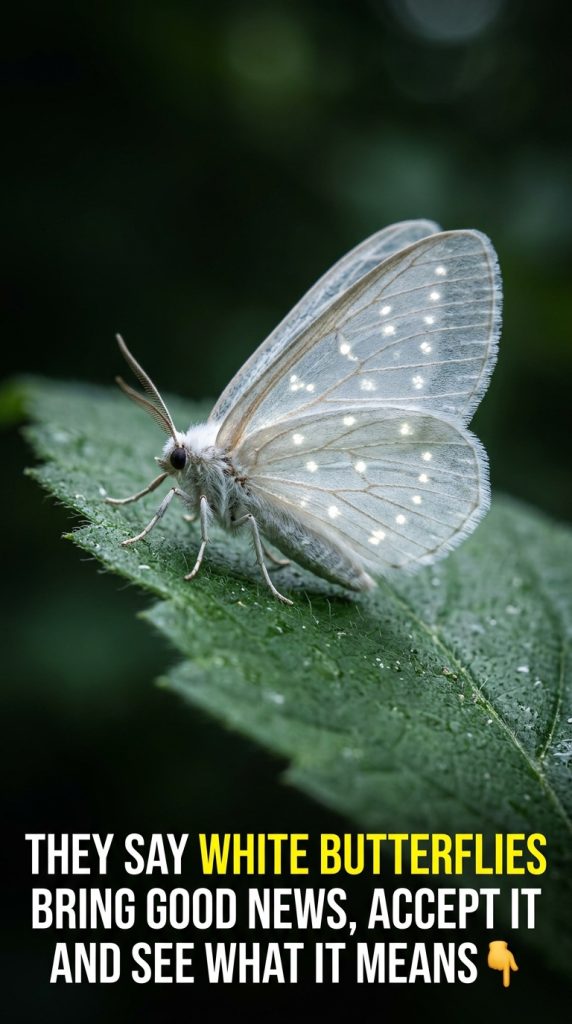 THE HIDDEN MEANING BEHIND A WHITE BUTTERFLY VISIT — SYMBOLISM, BELIEFS, AND WHY SO MANY PEOPLE FIND IT SPECIAL