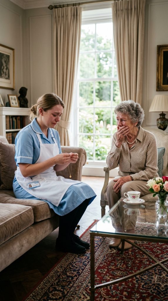The housemaid unknowingly took a millionaire’s necklace, unaware that it was a treasured heirloom her mother had left for her long-lost daughter