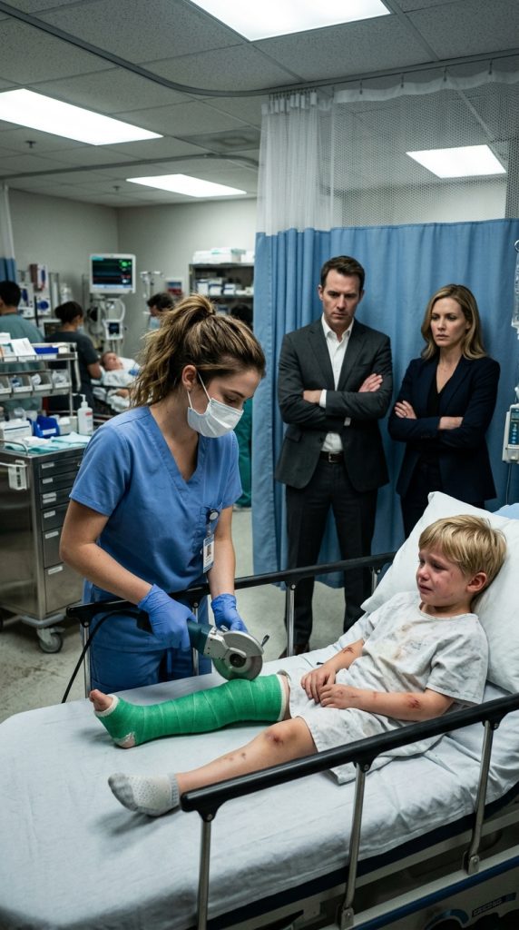 “I REMOVED A 6-YEAR-OLD BOY’S CAST IN THE ER… WHAT FELL OUT MADE MY STOMACH TURN.”
