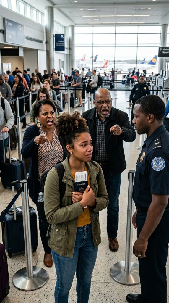 My Parents Stole My Passport and Screamed for My Arrest at the Airport—But the Officer Already Knew the Truth