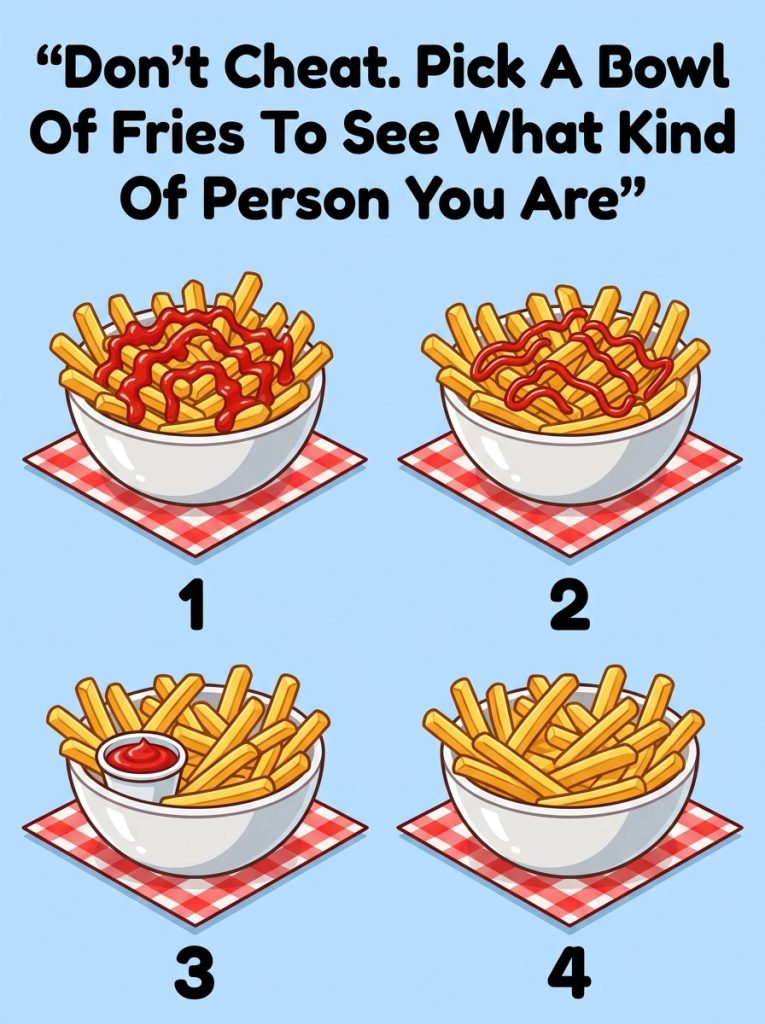 Choose a Bowl of Fries to Discover What Kind of Person You Are