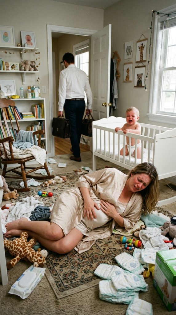 “STOP BEING DRAMATIC, IT’S MY BIRTHDAY”: HE LEFT HIS BLEEDING WIFE ALONE WITH THEIR NEWBORN… THEN CAME HOME TO A HOUSE FULL OF BLOOD AND A REVENGE THAT DESTROYED HIM
