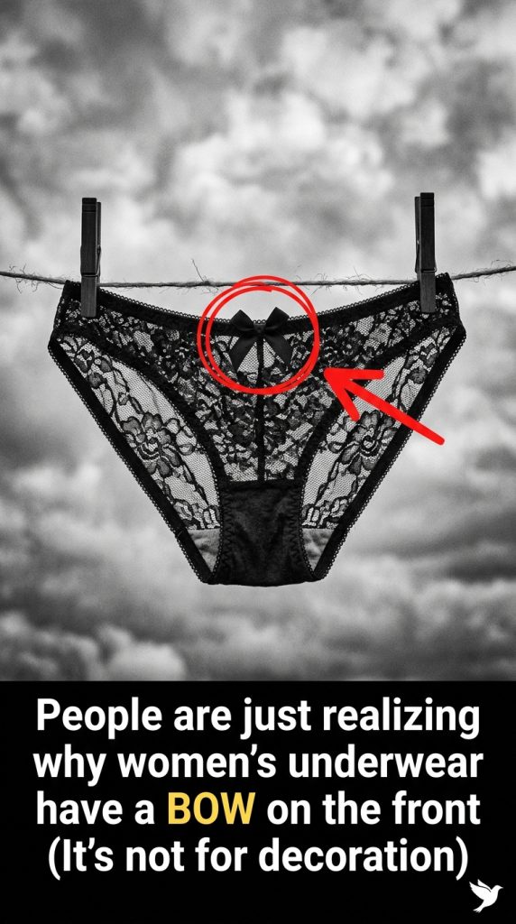 THE HIDDEN REASON FOR THE LITTLE BOW ON WOMEN’S UNDERWEAR