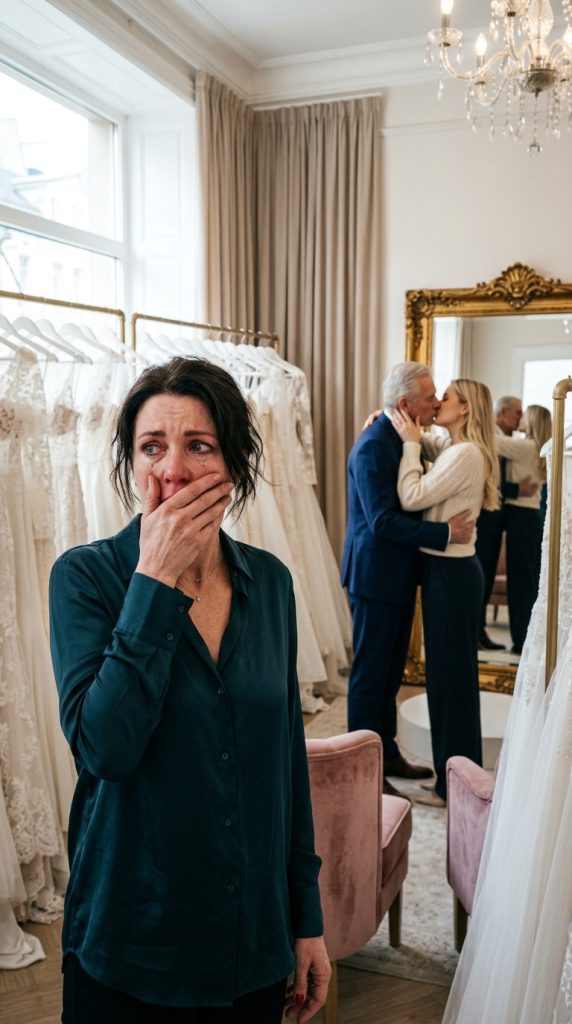 HOURS BEFORE MY SON’S WEDDING, I CAUGHT MY HUSBAND KISSING HIS BRIDE— I WAS ABOUT TO SCREAM, BUT MY SON STOPPED ME WITH A PLAN THAT LEFT EVERYONE FROZEN AT THE ALTAR