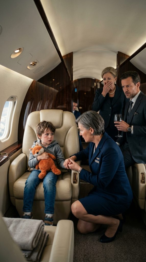 YOU DON’T BELONG IN FIRST CLASS — UNTIL A NAME ON A SCREEN CHANGED EVERYTHING