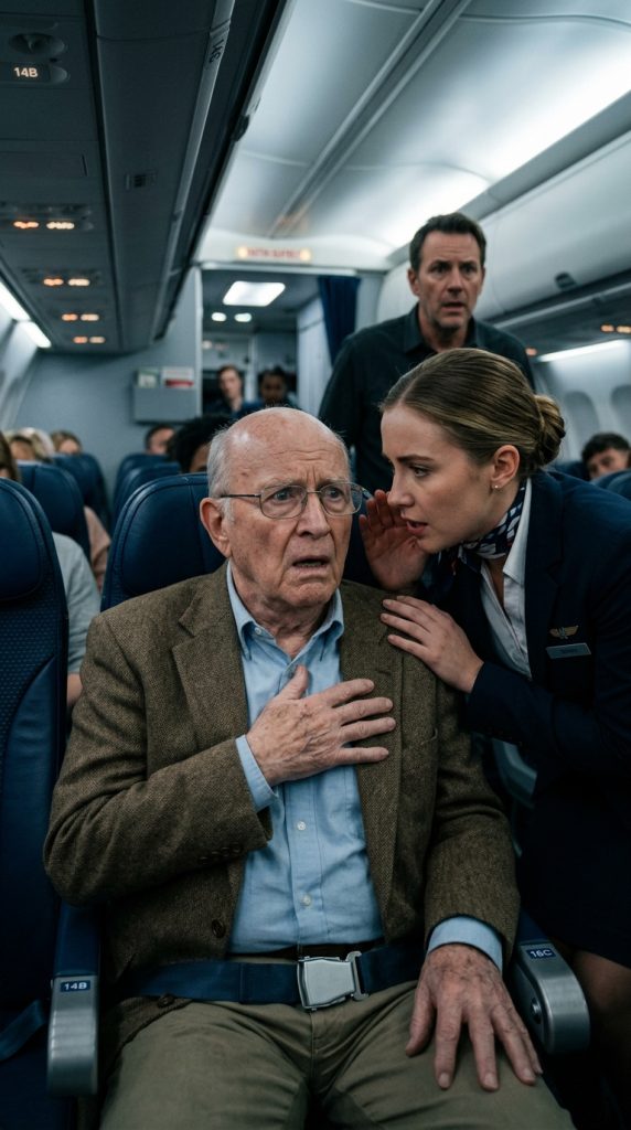 “Sir, Please Pretend You’re Sick And Step Off This Plane Right Now,” The Flight Attendant Whispered—And Her Words Made Sense Only Minutes Later When My Son And Daughter-In-Law Looked At Me With An Expression No Parent Should Ever See