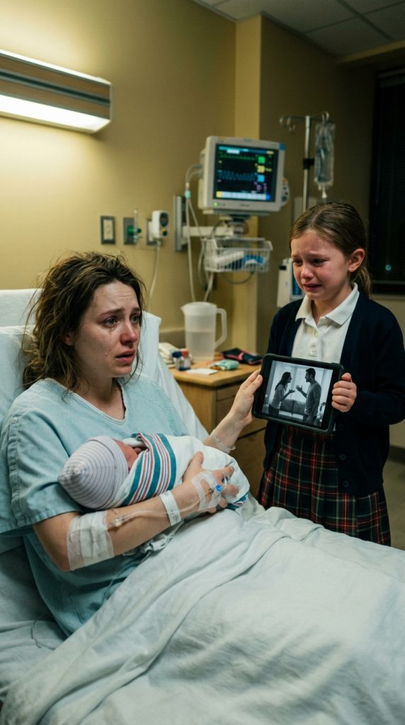 YOUR 9-YEAR-OLD BEGGED YOU NOT TO BRING THE BABY HOME—THEN SHE HIT PLAY AND REVEALED THE VOICE THAT SHATTERED YOUR MARRIAGE